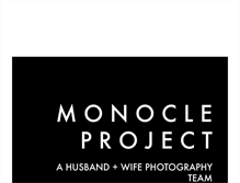 Tablet Screenshot of monocleproject.com